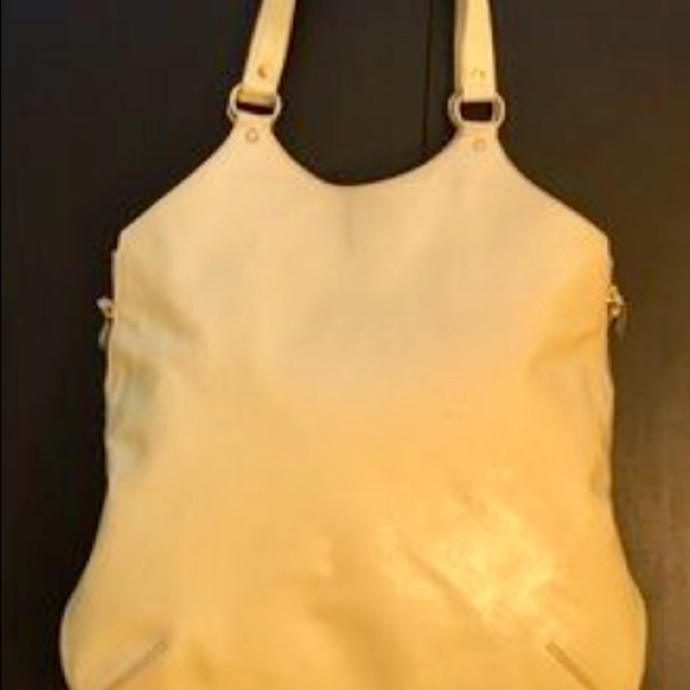 Authentic YSL cream Tribute (Oversize)Tote,,,,